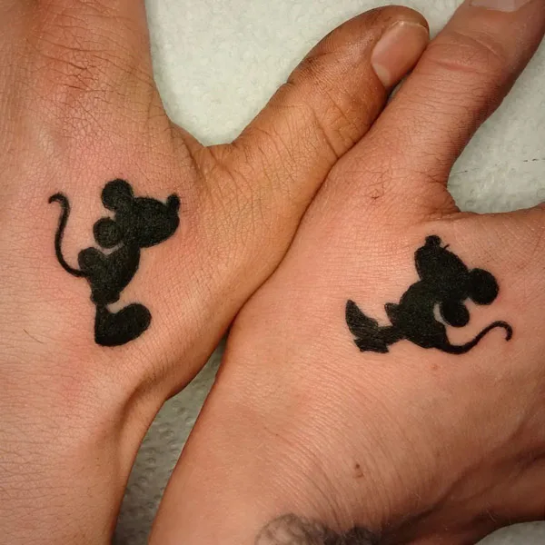 Couple Hand Tattoo 2