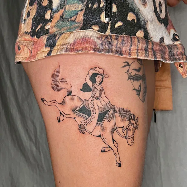 Cowgirl Tattoo 1