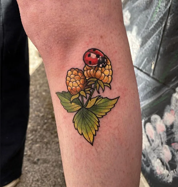 Cute Ladybug Tattoo 3