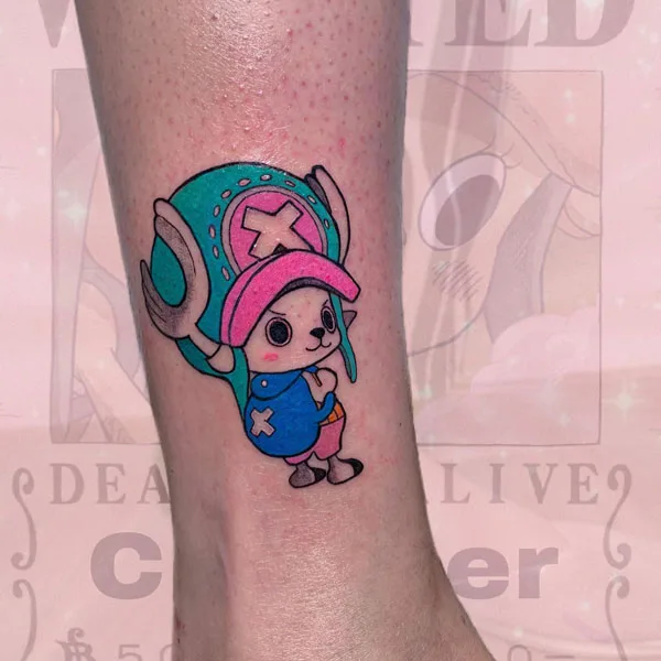 Cute anime tattoo