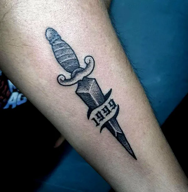 Dagger 1999 tattoo