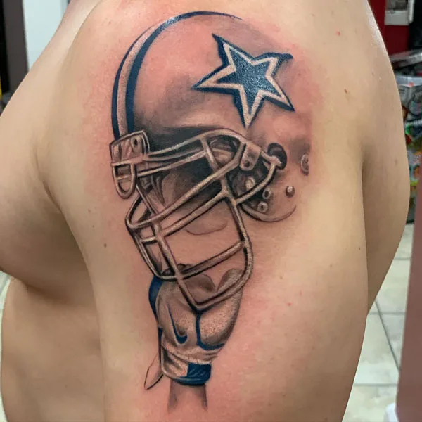 Dallas Cowboy Tattoo 1