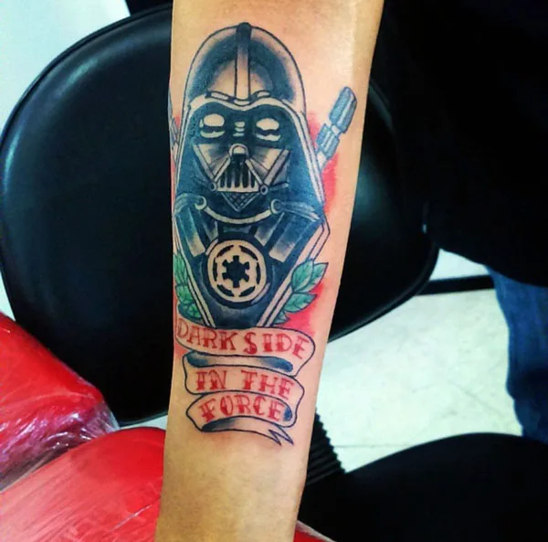 Darth vader tattoo 11