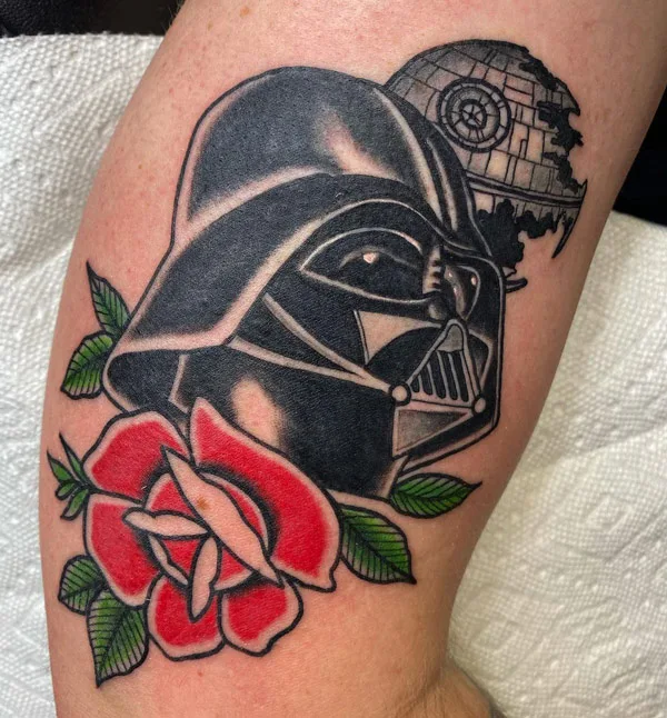 Darth vader tattoo 12