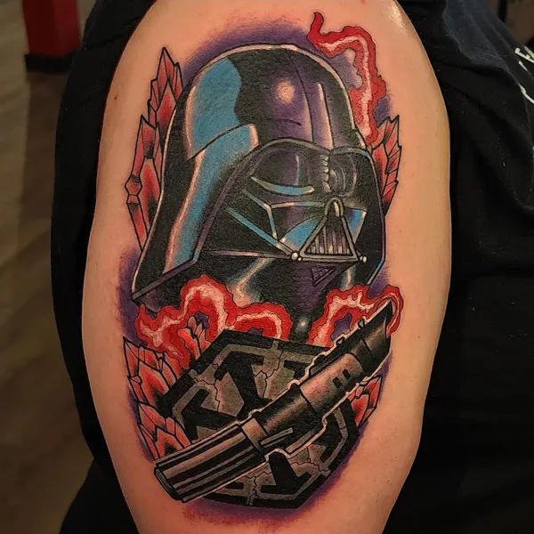 Darth vader tattoo 17