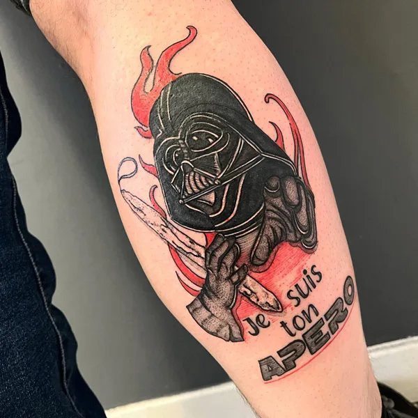 Darth vader tattoo 21