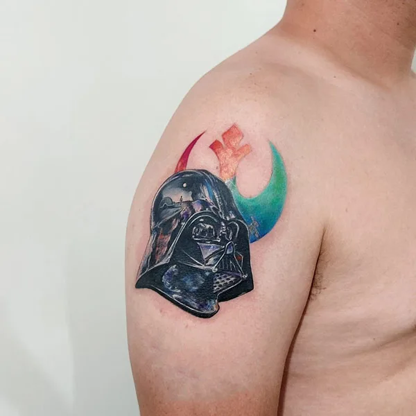 Darth vader tattoo 22