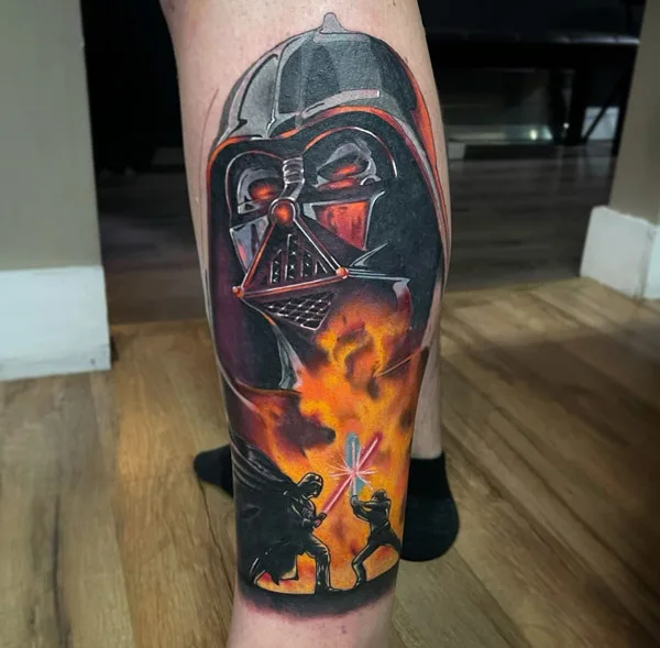 Darth vader tattoo 25