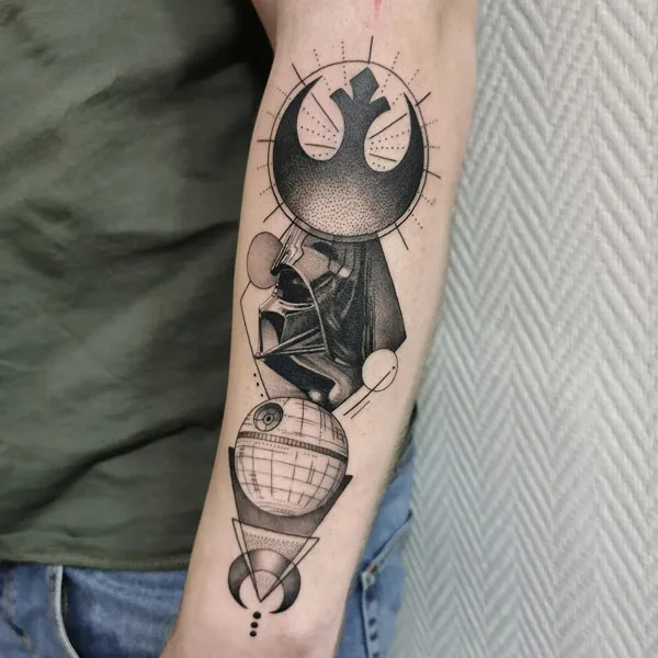 Darth vader tattoo 26