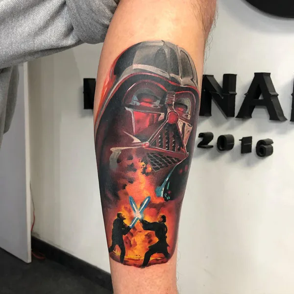 Darth vader tattoo 30