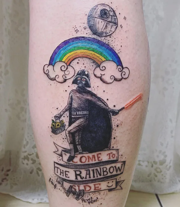 Darth vader tattoo 36