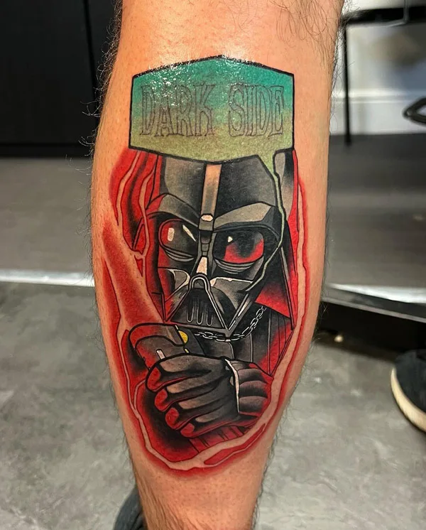 Darth vader tattoo 44