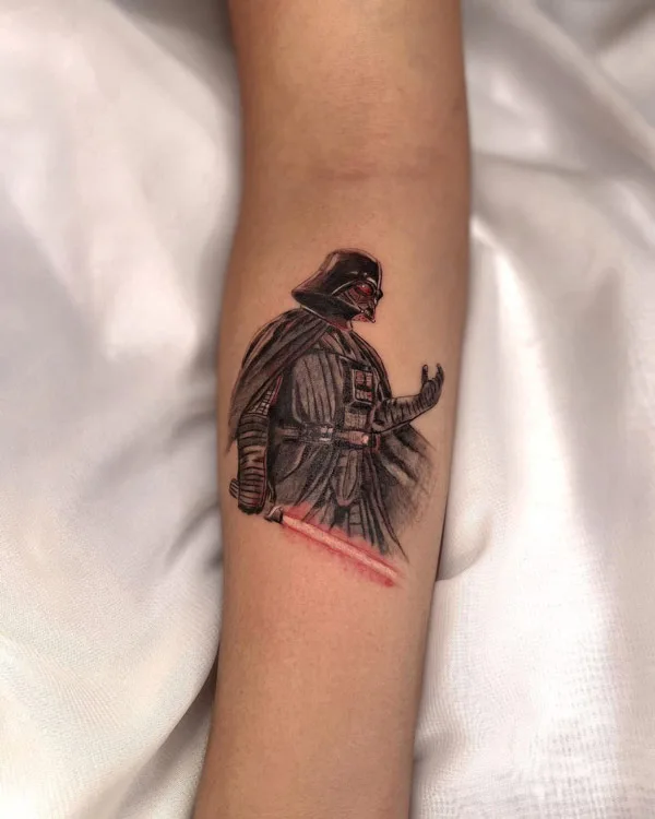 Darth vader tattoo 45