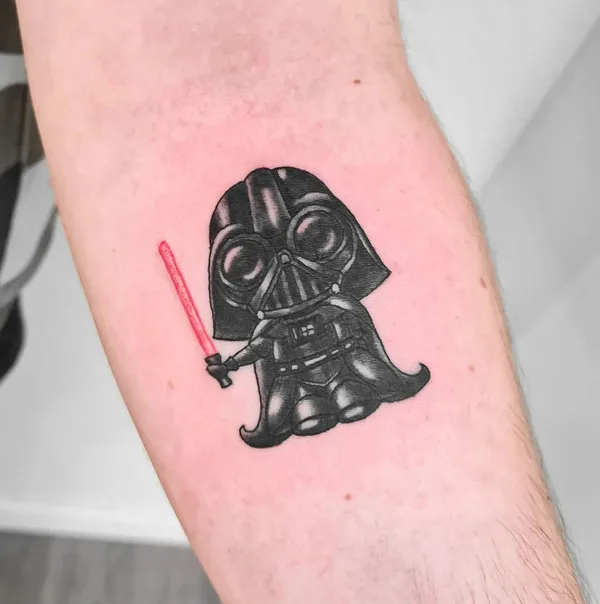 Darth vader tattoo 5