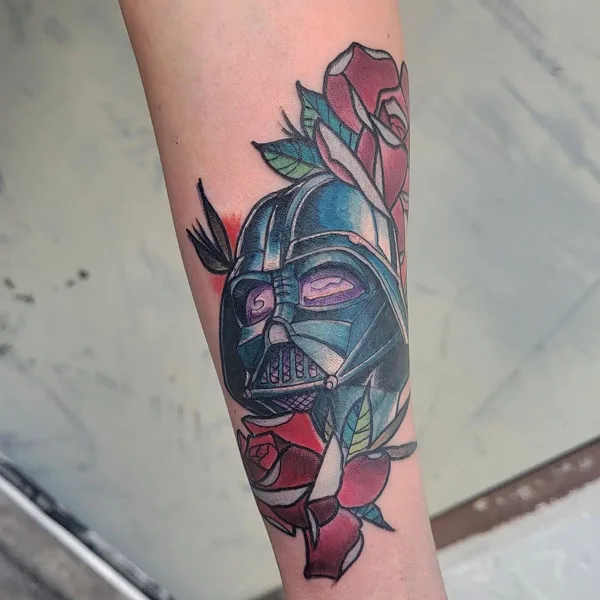 Darth vader tattoo 56