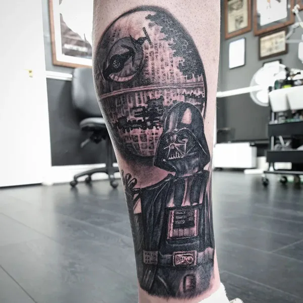 Darth vader tattoo 58