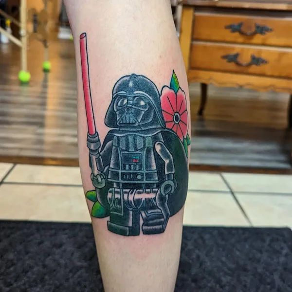 Darth vader tattoo 9