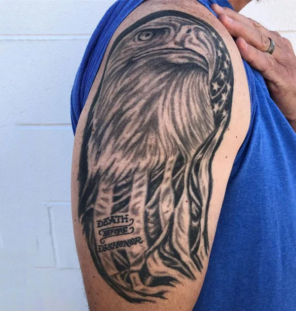 Death before dishonor tattoo 12