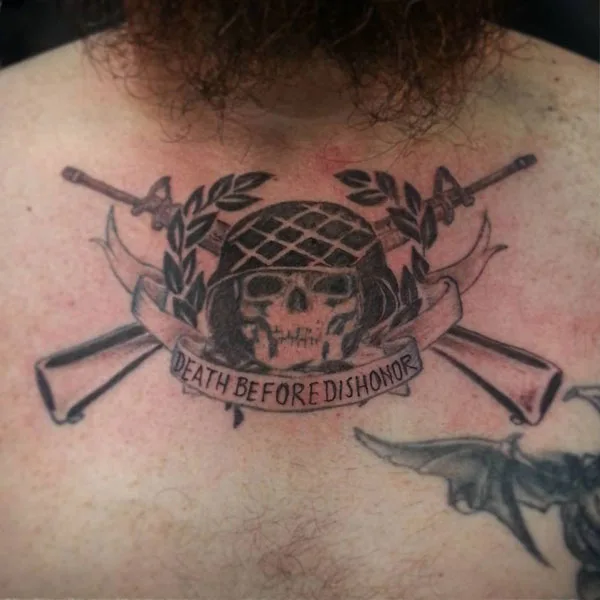 Death before dishonor tattoo 21