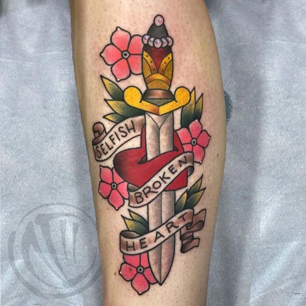 Death before dishonor tattoo 69