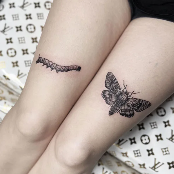 Death moth tattoo 11