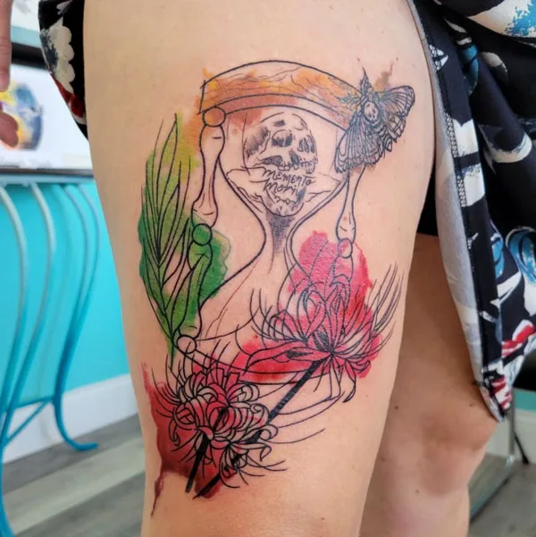 Death moth tattoo 29