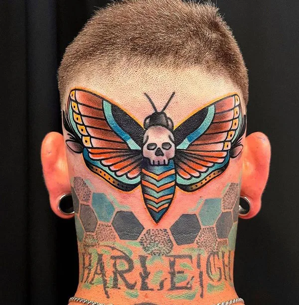Death moth tattoo 31