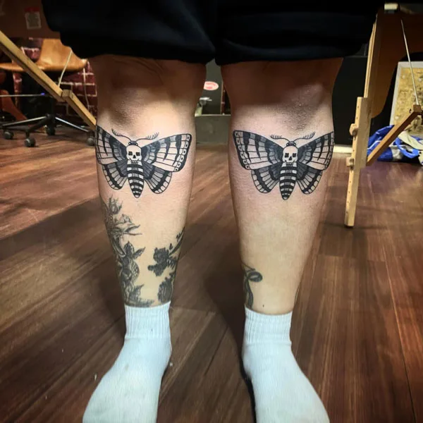 Death moth tattoo 79