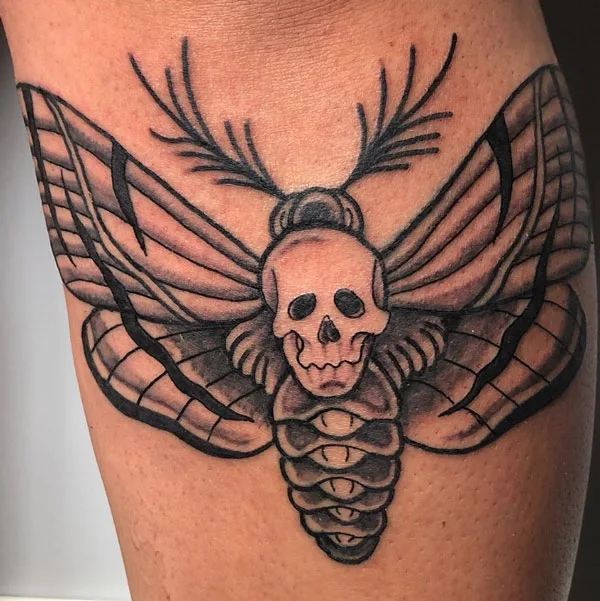 Death moth tattoo 82