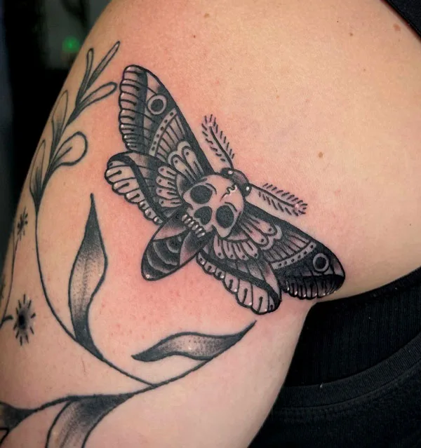 Death moth tattoo 85
