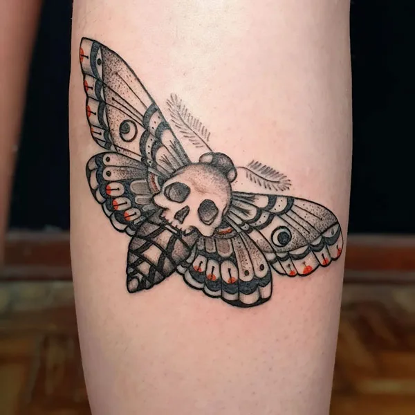 Death moth tattoo 91