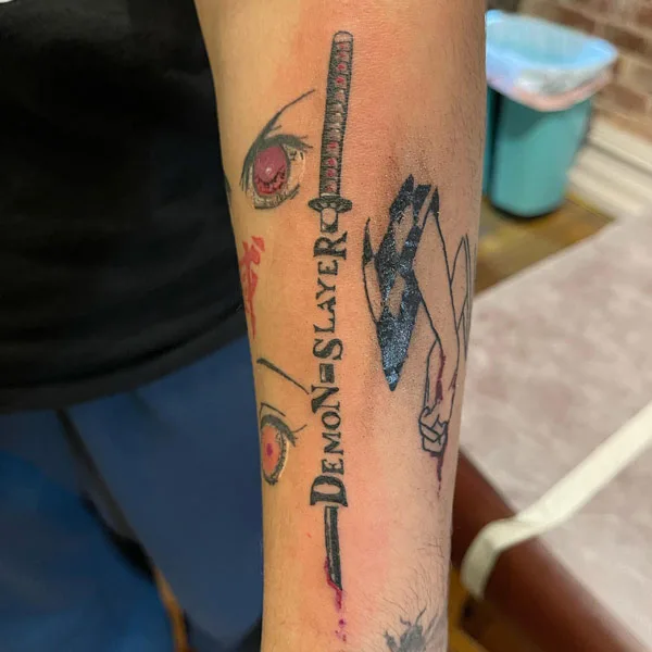 Demon Slayer Sword Tattoo 1