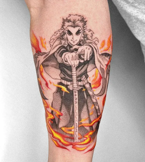 Demon Slayer Sword Tattoo 3