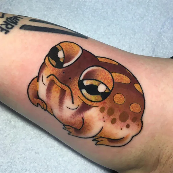 Desert Rain Frog Tattoo