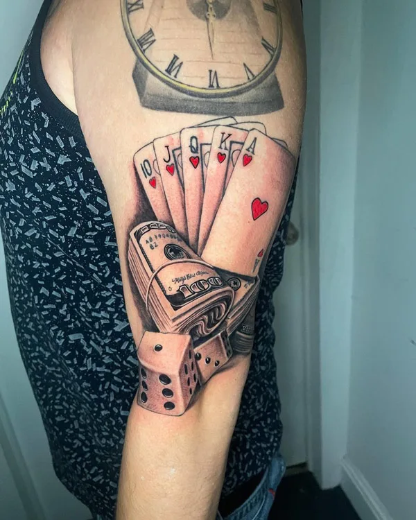 Dice tattoo 15