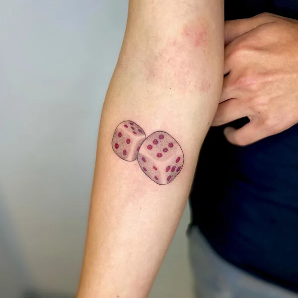 Dice tattoo 18
