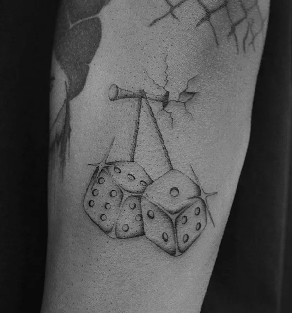 Dice tattoo 31