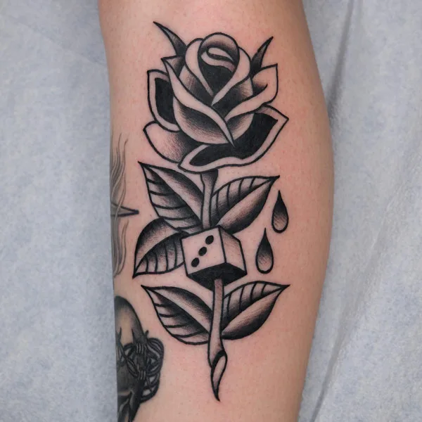 Dice tattoo 32