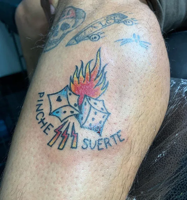 Dice tattoo 33