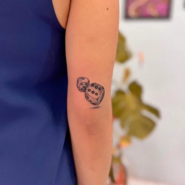 Dice tattoo 41