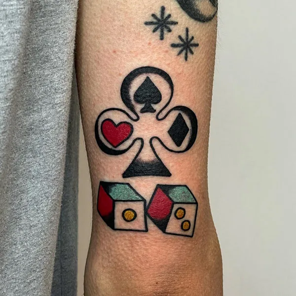 Dice tattoo 78