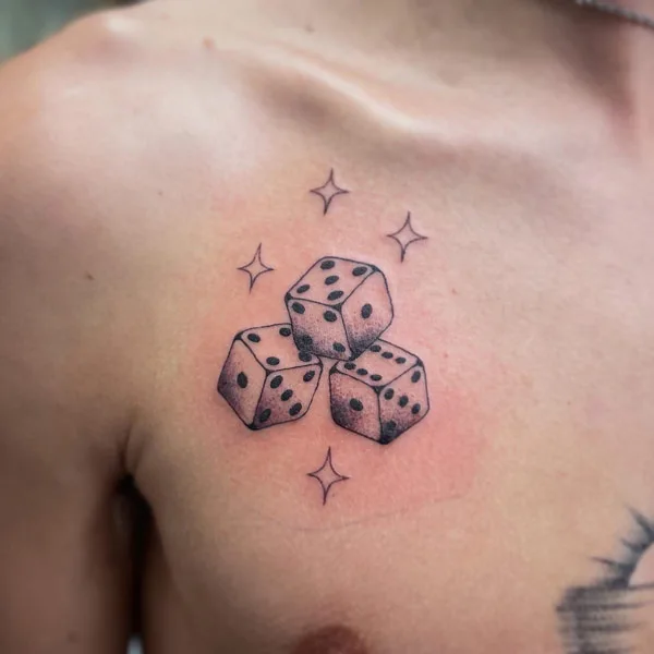 Dice tattoo 81
