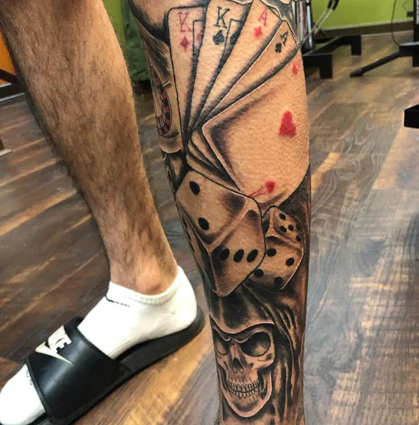 Dice tattoo 89