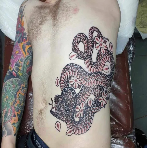 Dragon Rib Tattoo 1