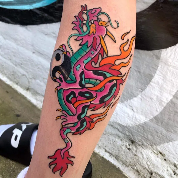 Dragon Yin Yang Tattoo 3
