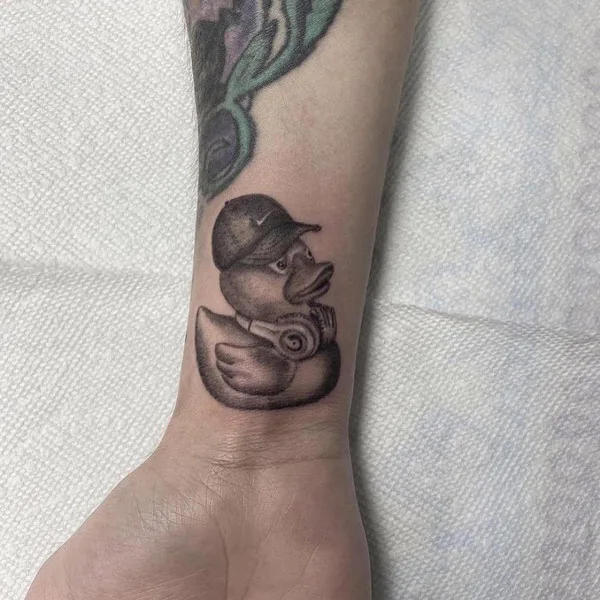 Ducky tattoo 10