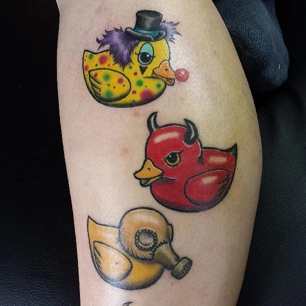 Ducky tattoo 13