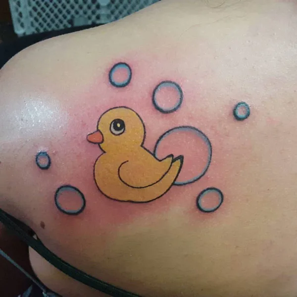 Ducky tattoo 15