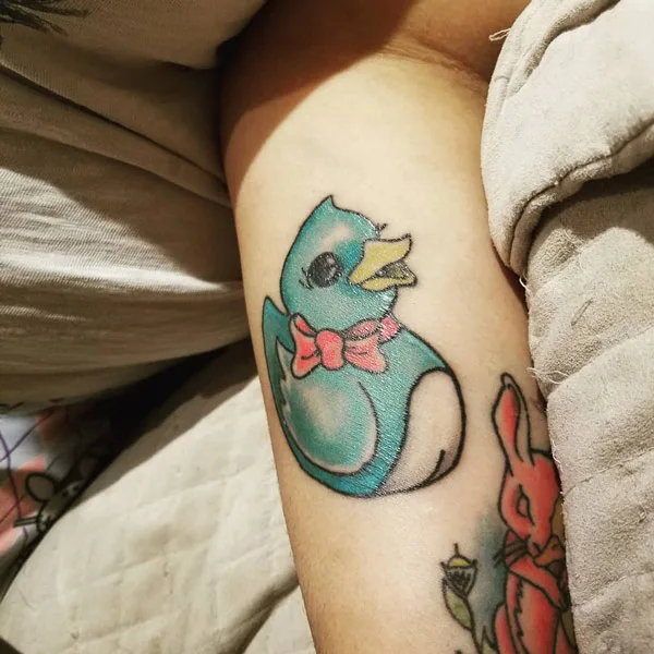 Ducky tattoo 18