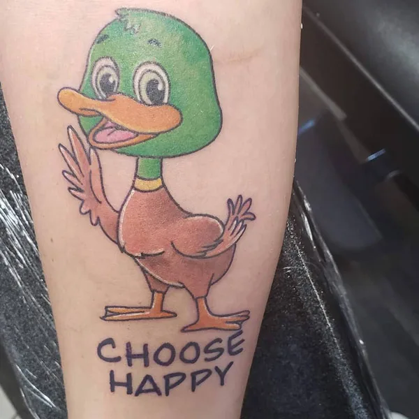 Ducky tattoo 20